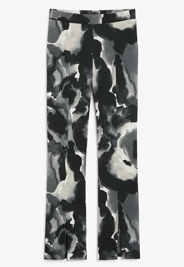 Jersey trousers - White
