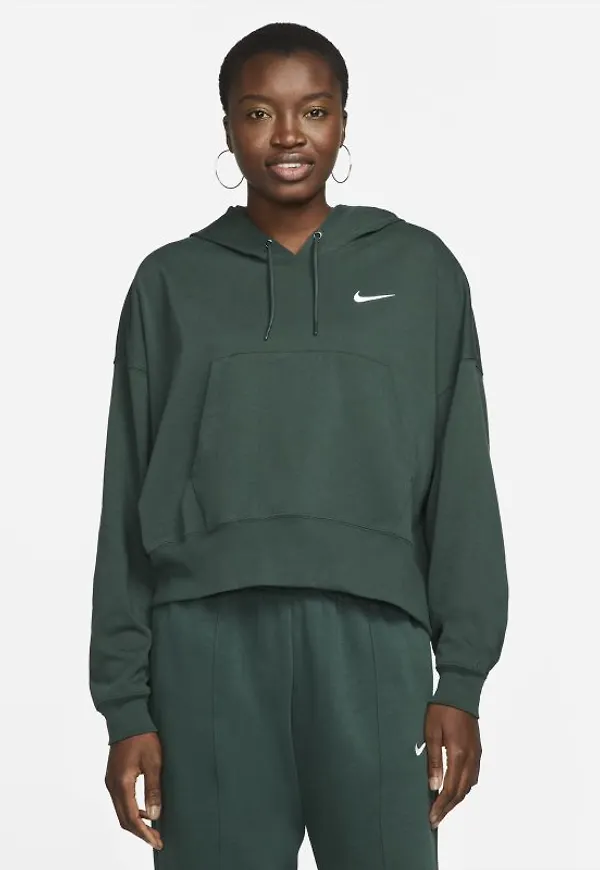 Jerseyhuvtröja i oversize-modell Nike Sportswear för kvinnor - Grön