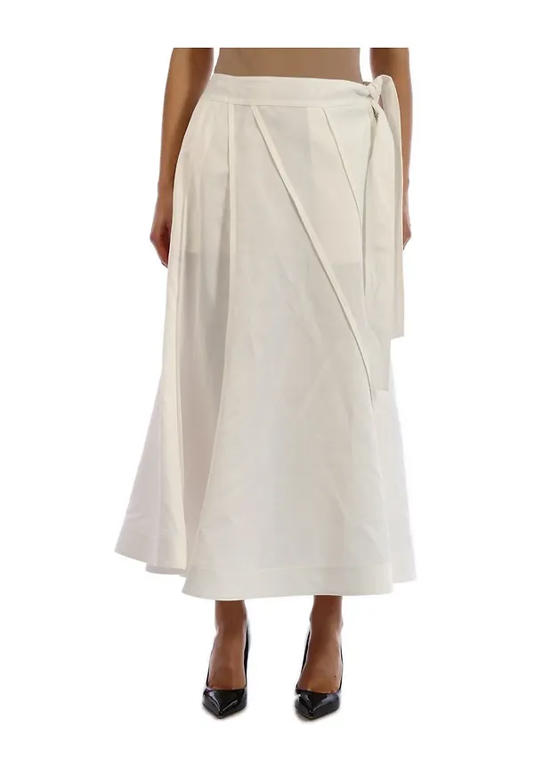 Jil Sander - Maxikjolar - Vit - Dam - Storlek: M