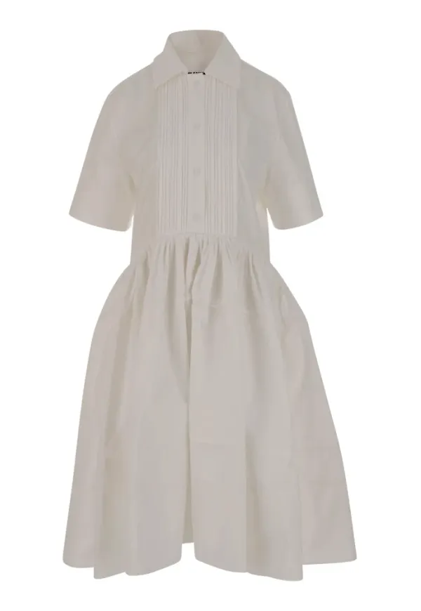 Jil Sander, Klänning, Dam, XS, Bomull, Bomullsklänning
