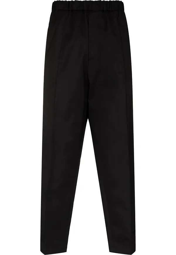 Jil Sander avsmalnande sweatpants - Svart