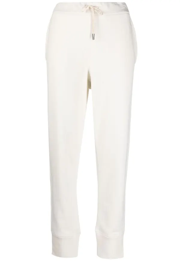 Jil Sander avsmalnande trackpants - Vit