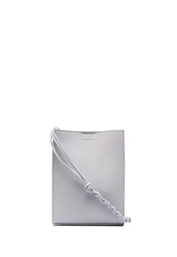 Jil Sander axelväska i läder - Blå