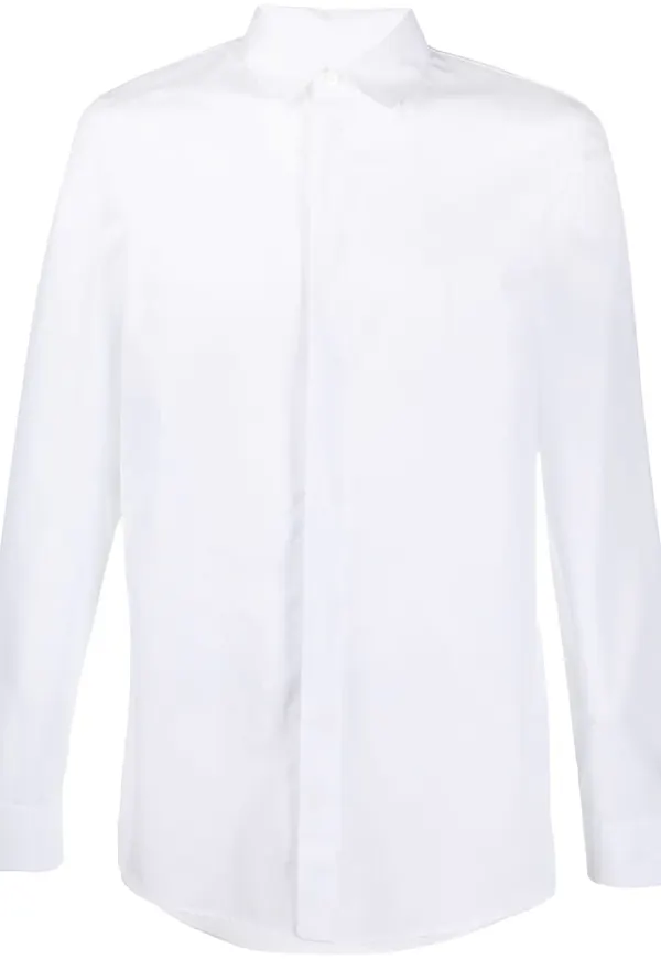 Jil Sander bomullsskjorta - Vit
