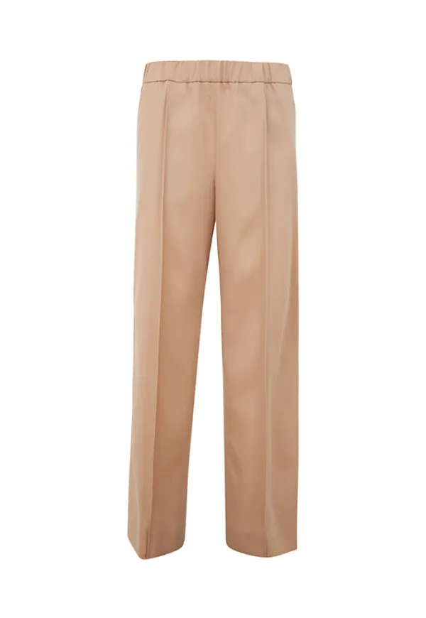 Jil Sander Breda byxor Beige, Dam