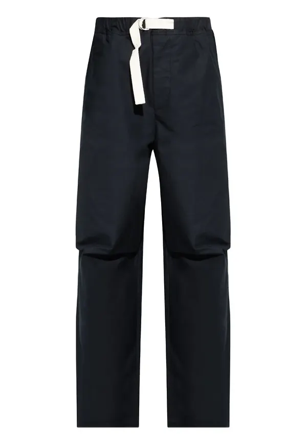 JIL SANDER+ byxor med bälte - Blå