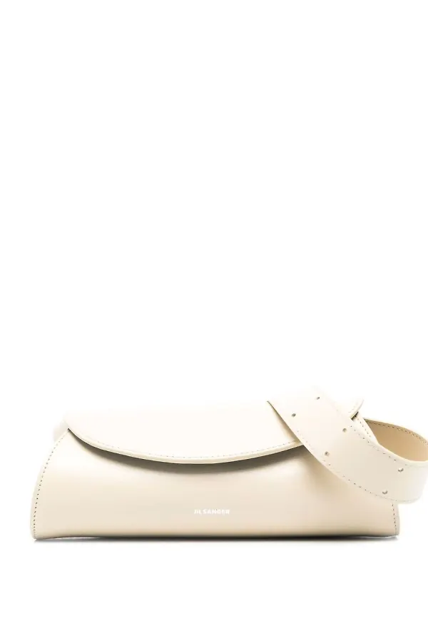 Jil Sander Canollo liten axelväska - Neutral