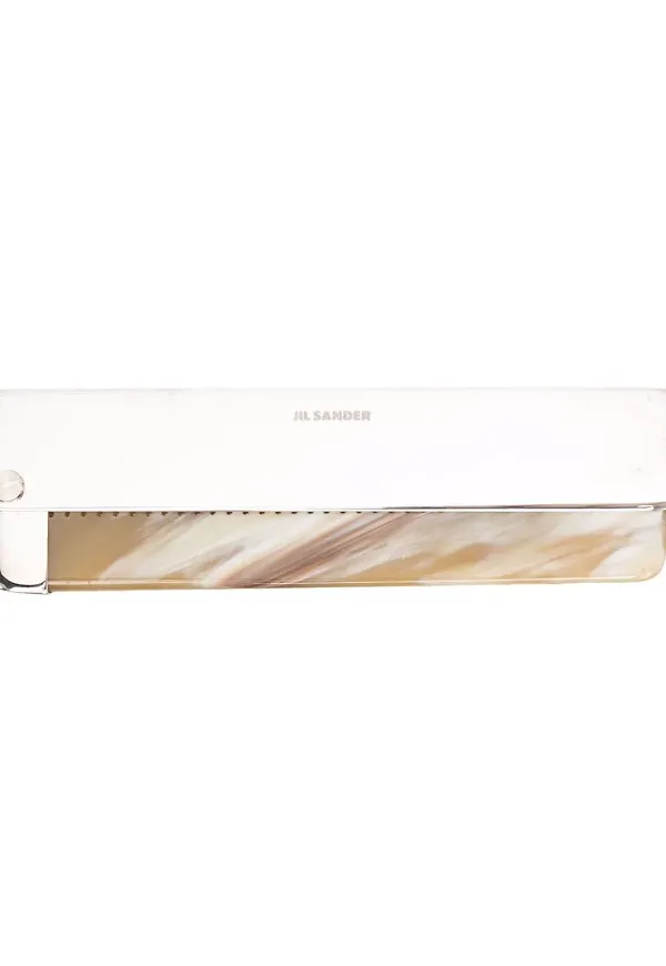 Jil Sander fickkam med fodral - 41 SILVER