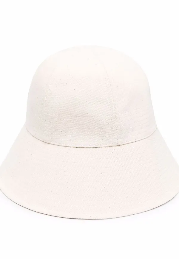 Jil Sander fiskehatt i denim - Neutral