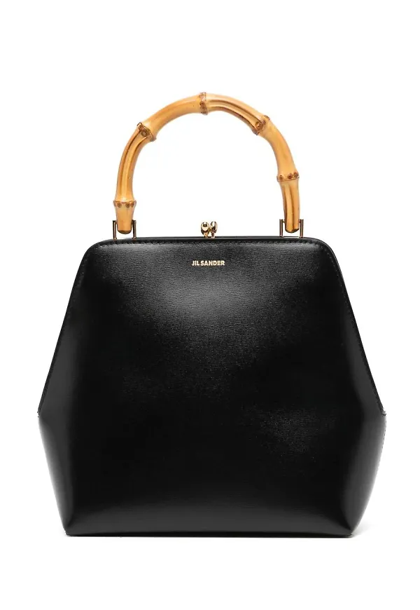 Jil Sander Goji Frame totebag - Svart