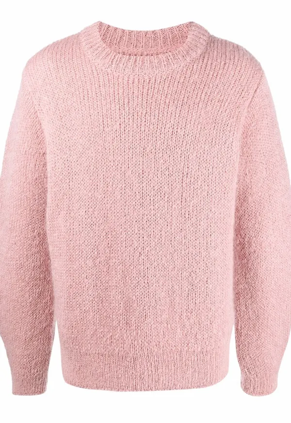 Jil Sander grovstickad tröja - Rosa