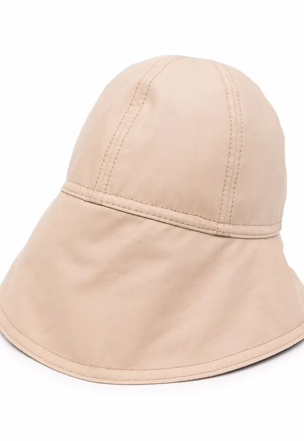 Jil Sander hatt med dragsko - Neutral