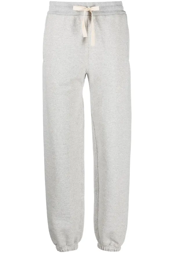 Jil Sander jersey drawstring-waist sweatpants - Grå