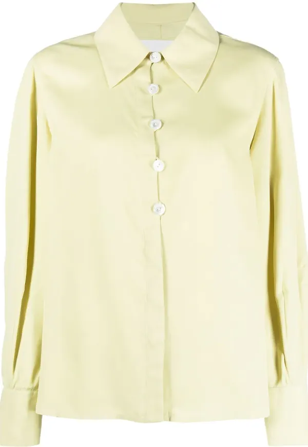 Jil Sander klassisk skjorta - Gul