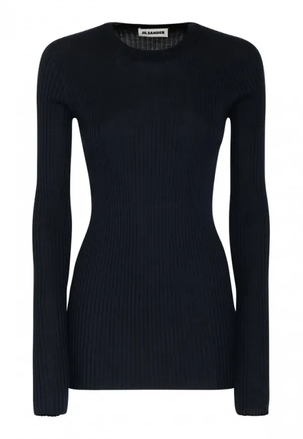 Jil Sander Knitwear Blå, Dam