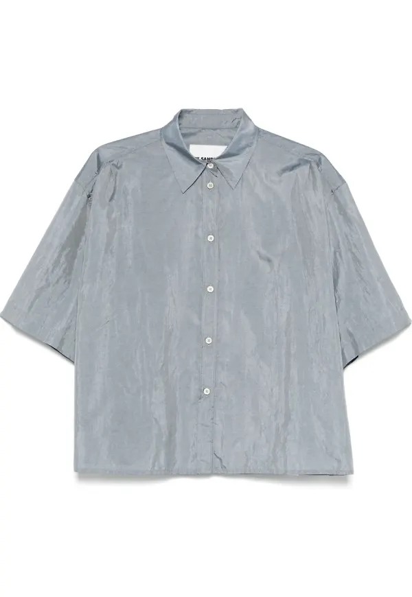 JIL SANDER+ kortärmad skjorta - Blå