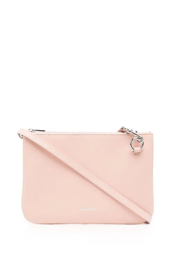 Jil Sander liten axelremsväska - Rosa