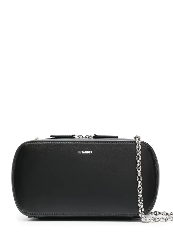 Jil Sander liten axelväska - Svart