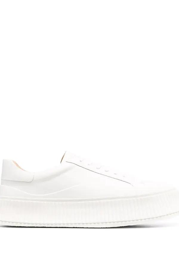 Jil Sander låga sneakers - Vit