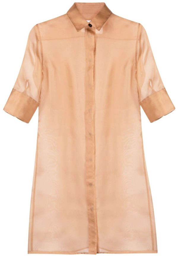 Jil Sander lång skjorta - Neutral