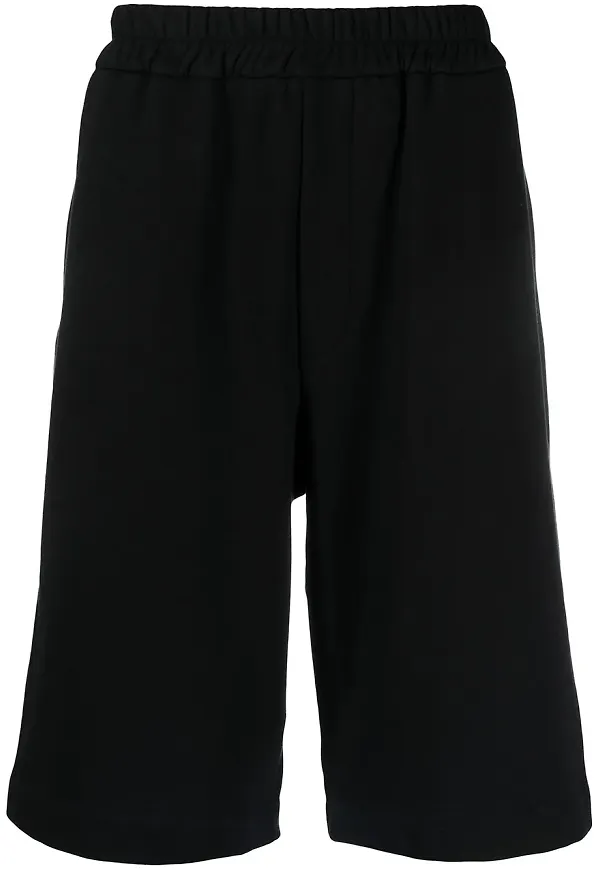 Jil Sander långa shorts - Svart