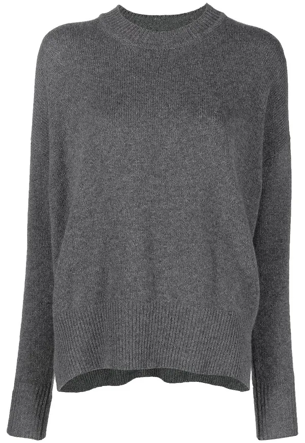 Jil Sander långärmad kashmirtröja - Grå