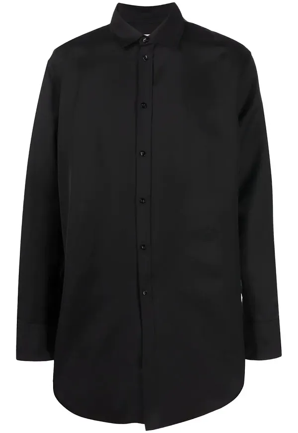 Jil Sander långärmad skjorta - Svart