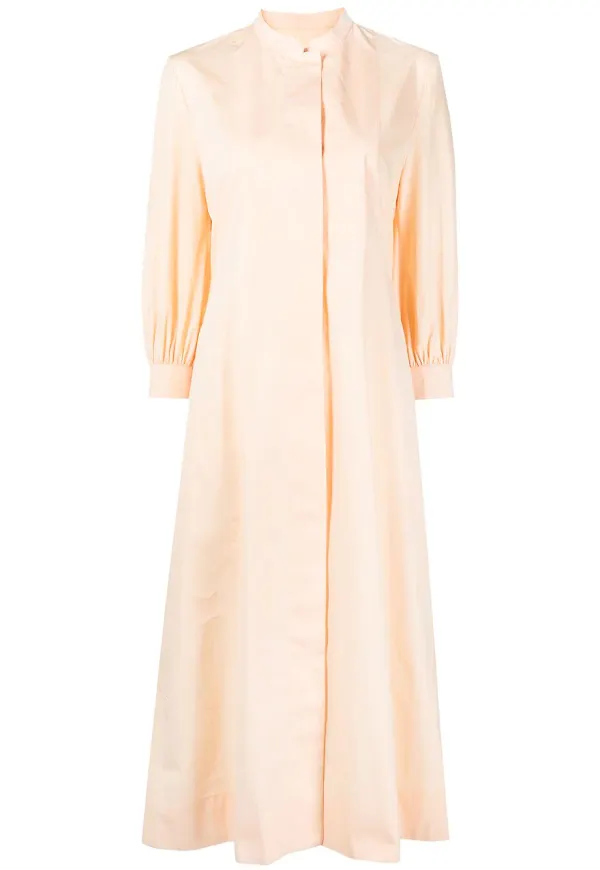 Jil Sander långärmad skjortklänning - Neutral