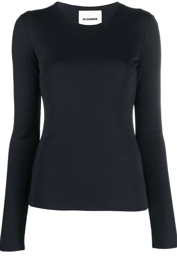 Jil Sander långärmad tröja - Blå