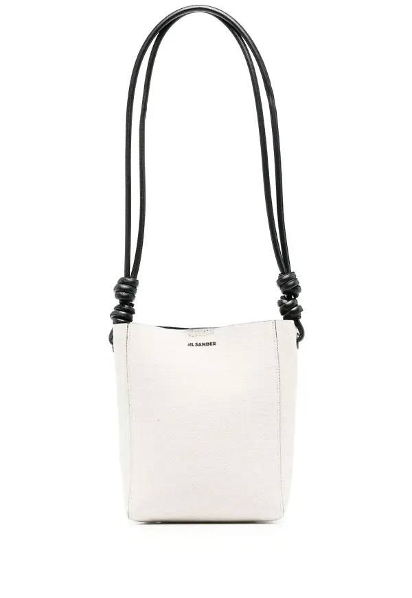 Jil Sander Neutral Knot Detail Shoulder Bag