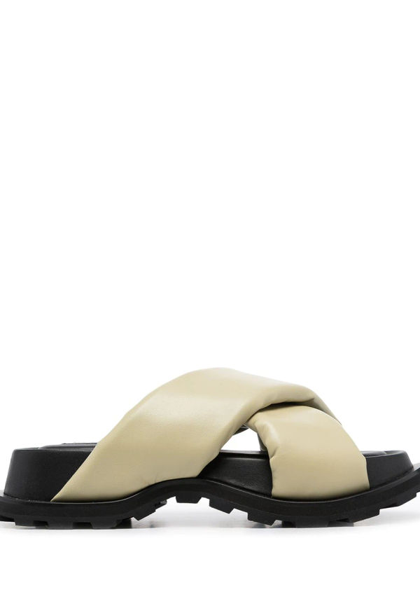 Jil Sander platåsandaler - Neutral