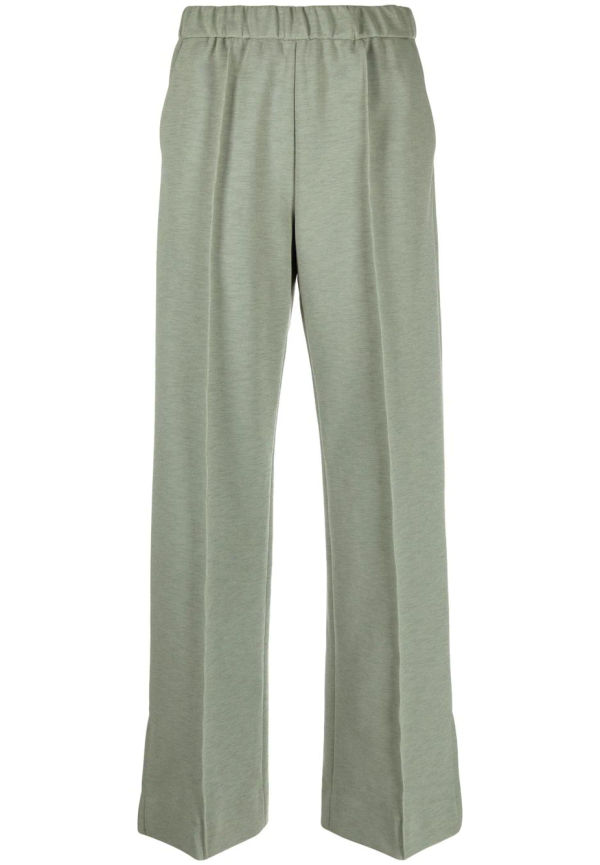 Jil Sander raka byxor - Grön