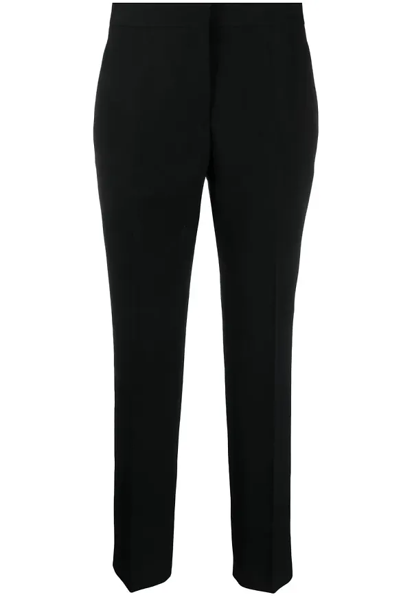 Jil Sander raka ullbyxor - Svart