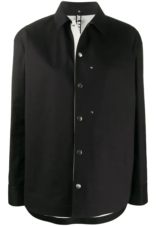 Jil Sander skjortjacka - Svart