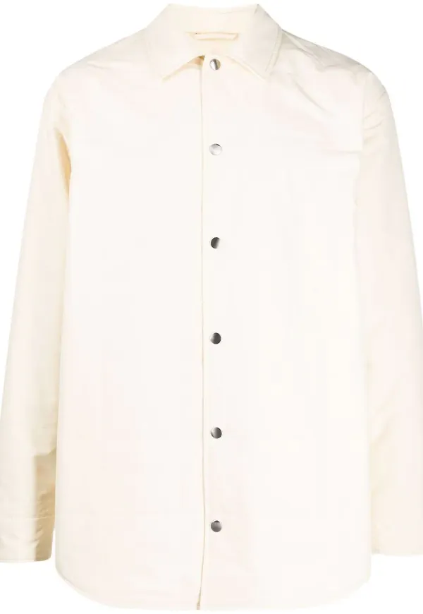 Jil Sander skjortjacka med knäppning - Neutral