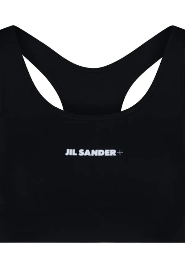 Jil Sander Sleeveles topp Svart, Dam