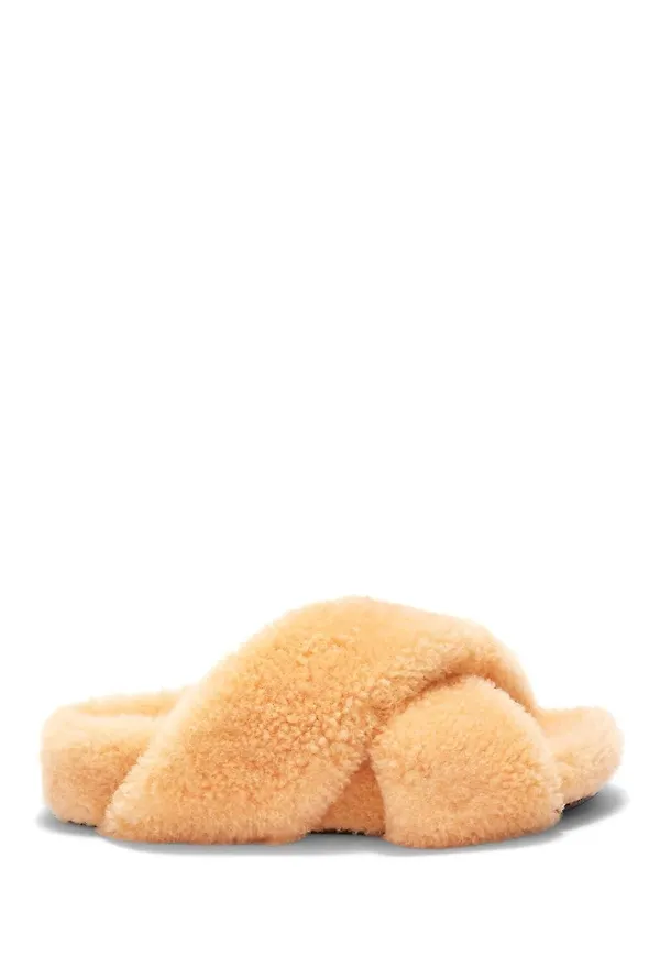 Jil Sander slip-ons med rem - Neutral