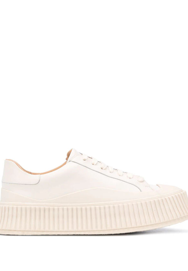 Jil Sander sneakers med räfflad sula - Neutral