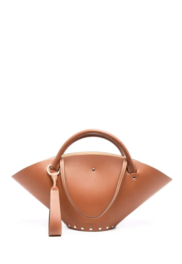 Jil Sander Sombrero totebag - Brun