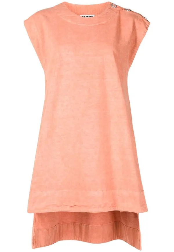 Jil Sander stickad topp - Orange