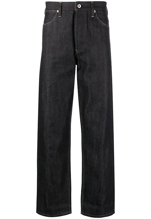 Jil Sander straight-jeans - Blå