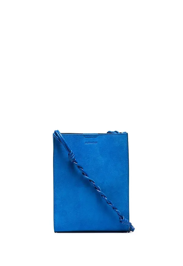Jil Sander Tangle liten axelväska - Blå