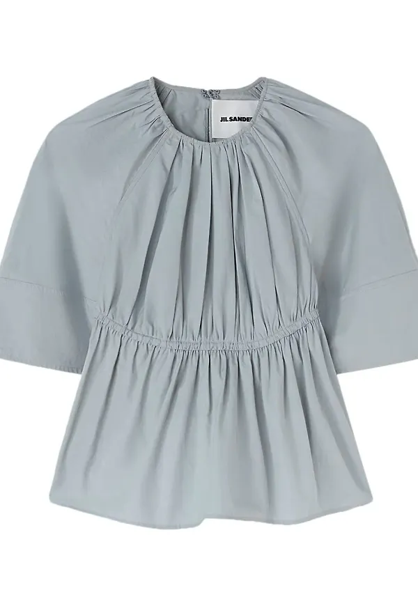 Jil Sander topp med utsnitt - Grå