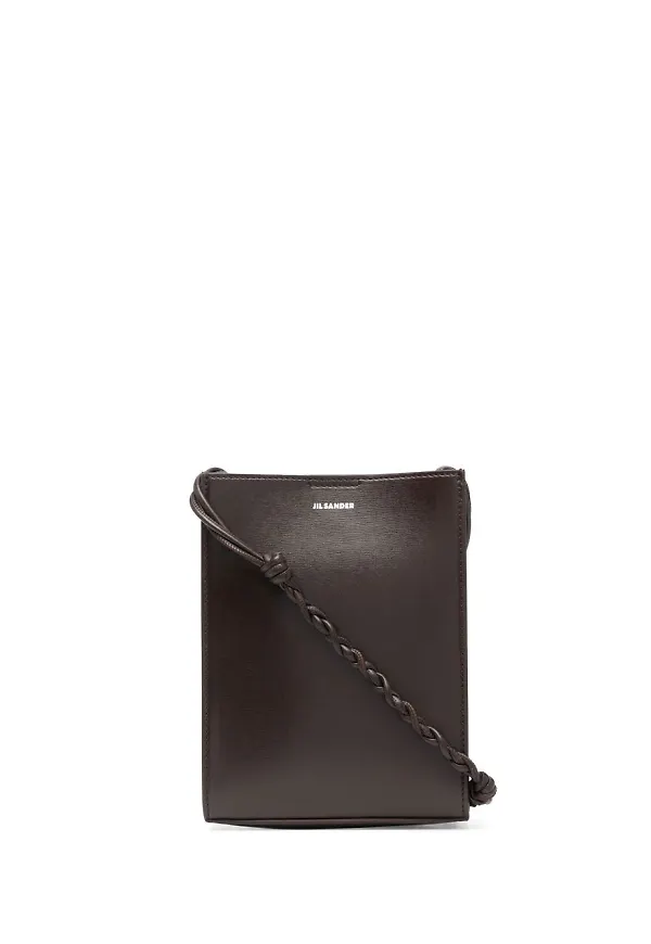 Jil Sander totebag i läder - Brun