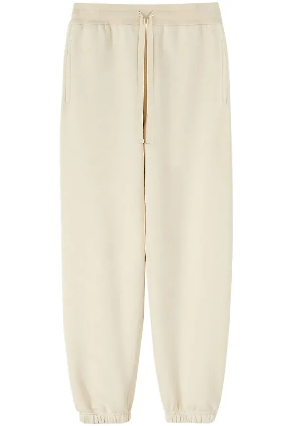 Jil Sander trackpants med dragsko - Neutral