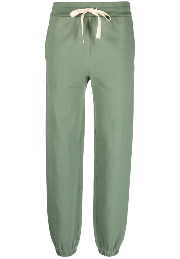 Jil Sander trackpants med snörning - Grön