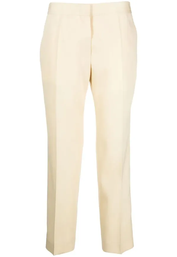 Jil Sander trekvartsbyxor - Neutral