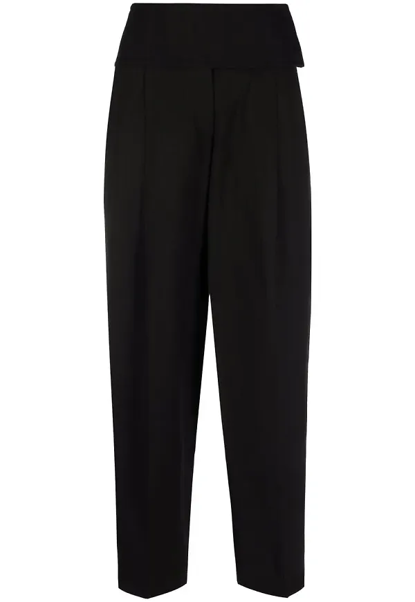 Jil Sander trekvartsbyxor - Svart