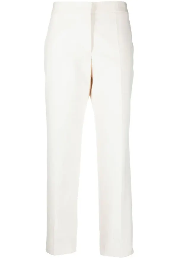 Jil Sander trekvartsbyxor - Vit