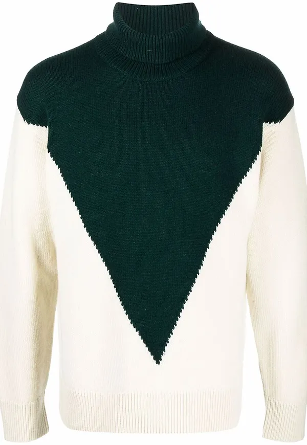 Jil Sander tröja med rullkrage - Neutral